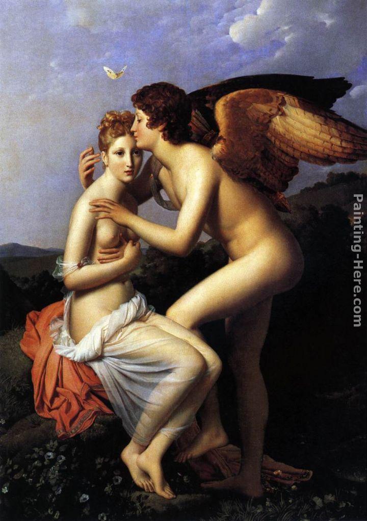 Francois Gerard Cupid and Psyche